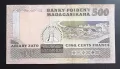 Мадагаскар. 500 франка. 1988 година., снимка 2