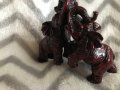 Статуетка Влюбени слончета Пластика Двойка Слончета Фън Шуй , снимка 3