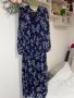 Разкошна феерична нова дълга елегантна романтична рокля Reaerved флорален нежен принт цветя , снимка 17