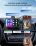 Нов Портативен CarPlay дисплей – Android Auto, 60FPS, гласов контрол, снимка 2
