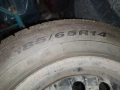 4 джанти с гуми Хюндай гетз  4х114,3, снимка 3