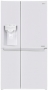 Хладилник с фризер LG GSL-760SWXV SbS Общ капацитет (л): 601, снимка 1 - Хладилници - 36082895