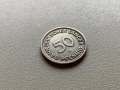 50 пфенига 1949 D, F, J - Германия, снимка 2