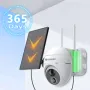 YESKAMO 3MP Ultra HD акумулаторна WiFi камера със соларен панел, снимка 8