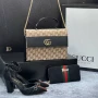 сандали на ток gucci, снимка 3