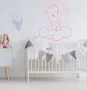 Стикер за стена "Меченце върху облак"  , снимка 2