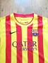 Nike FC Barcelona 2013-14 Away - юношеска футболна тениска 147-158см., снимка 7