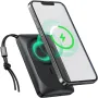 Безжично преносимо зарядно устройство VRURC за iPhone, 10000 mAh Magnetic Power Ban, снимка 1