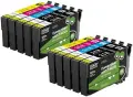 Нови T405XL съвместими касети Epson WF-7830DTWF WF-7840DTWF WF-3820DWF тонер принтер мастило печат, снимка 1
