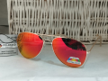 132 Унисекс слънчеви очила,авиаторска форма с поляризация avangard-burgas, снимка 1 - Слънчеви и диоптрични очила - 44512907