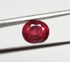 Рядък Ненагряван Сертифициран Рубин 3.18 карата от Уинза, Танзания – Истинско Съкровище! , снимка 12