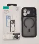 Калъф ESR за iPhone 18 Pro, iPhone 17 Pro - Deep Burgundy, Light Blue, снимка 1