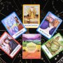 Комплект от 2 колоди таро и оракул карти Chakra Wisdom на Tori Hartman, снимка 11