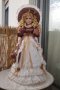 Порцеланова кукла със стойка- 70см , снимка 1