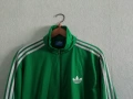 Adidas Originals Firebird Green Trefoil Vintage оригинално горнище зелено Адидас мъжко , снимка 4