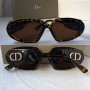 Dior 2023 дамски слънчеви 2 цвята черни кафяви, снимка 1 - Слънчеви и диоптрични очила - 40539077