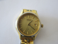 Дамски ретро часовник RICOH Quartz 674001, позлатен., снимка 4