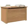 vidaXL Ракла за съхранение с капак PANAMA 79x42x46 см бор масив（SKU: 4016387）, снимка 2