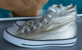 CONVERSE CHUCK TAYLOR HI METALLIC LIGHT GOLD,39 номер 