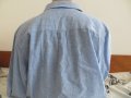 Мъжка риза с дълъг ръкав от лен Dressmann, снимка 3