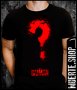 Черна тениска с щампа BATMAN 2022 QUESTION, снимка 1 - Тениски - 40952363