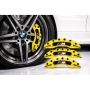 Капаци за спирачни апарати БМВ BMW M POWER ЖЪЛТИ комплект, снимка 1