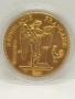 позлатена монета 100 франка репродукция , снимка 2