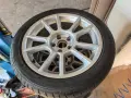 5х114.3 17" с нови гуми 245 40 18 Bridgestone potenza S001 run flat, снимка 1