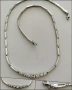 Колие с бели камъни, снимка 1