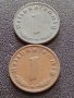 Две монети 1 райхспфенинг 1939г. / 1 райхспфенинг 1943г. Трети райх с СХВАСТИКА редки 14742