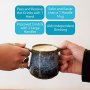 Нов Комплект керамични чаши за кафе чай напитки 400 мл за възрастни, снимка 6
