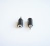 Букса преходна STEREO 3,5mm JACK(ж)/2,5mm JACK(м)