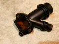Фланец, конектор, термостатно тяло за BMW E81 E87 E90 E91 E60 E61 - 2.0d, снимка 2