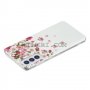 Samsung Galaxy S21 FE 5G Силиконов Гръб С Цветя - Светещ, снимка 4