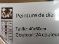 Нов голям диамантен Гоблен опънат на платно - картина,"Двете кученца"., снимка 10