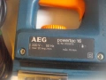 НОВ AEG Powertac 16 Професионален оригинален ел. такер с регулация за скоби до 15 мм , снимка 4
