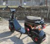 Електрически скутер EcoWay Чопър HR8-1 12A/h батерия черен, снимка 11
