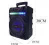 НОВО.Колона КТX-1301 8", 10W, BT/FM, Hi-Fi, Bluetooth, микрофон, дистанционно

, снимка 2