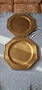 Масивни и тежки месингови чинии, снимка 2