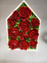 Декорация къщичка с рози, снимка 4