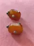 Старинни руски обеци с кехлибар , снимка 2