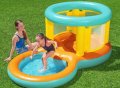 Детски басейн с батут 2в1, снимка 1 - Надуваеми играчки - 41492248