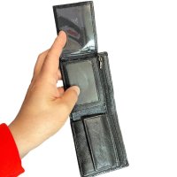 мъжки портфейл функционален има джоб за монети с тик так копче, снимка 4 - Шапки - 37639848