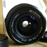 Lens  MIRANDA 28MM F/2.8 Широкоъгален обектив	, снимка 5 - Обективи и филтри - 42046466