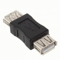 Нов преход USB F на USB F, снимка 1 - Кабели и адаптери - 34782813