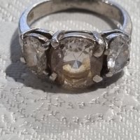 Vintage сребърен пръстен 925 , снимка 2 - Пръстени - 44217316