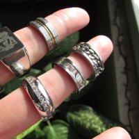 Продавам 6 пръстена, стомана., снимка 9 - Пръстени - 44308862