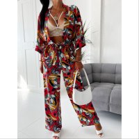 Комплект панталон с кимоно Казабланка  , снимка 3 - Комплекти - 41546746