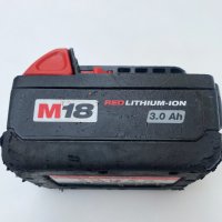 Milwaukee M18 3.0Ah REDLithium-ion - Акумулаторна батерия!, снимка 2 - Други инструменти - 41248789