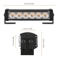 2 Броя 12-24V 72W Аварийни Блиц Светлини с контролер, снимка 3 - Аксесоари и консумативи - 41954469